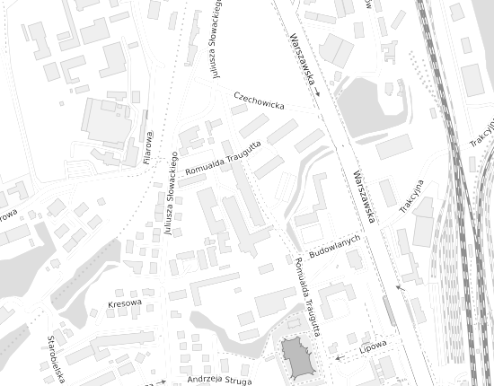 Mapa z adresem organizacji