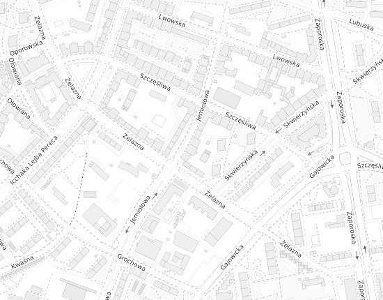 Mapa z adresem organizacji