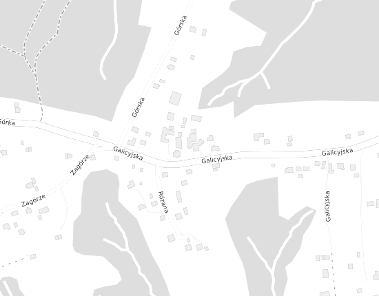 Mapa z adresem organizacji
