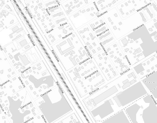 Mapa z adresem organizacji