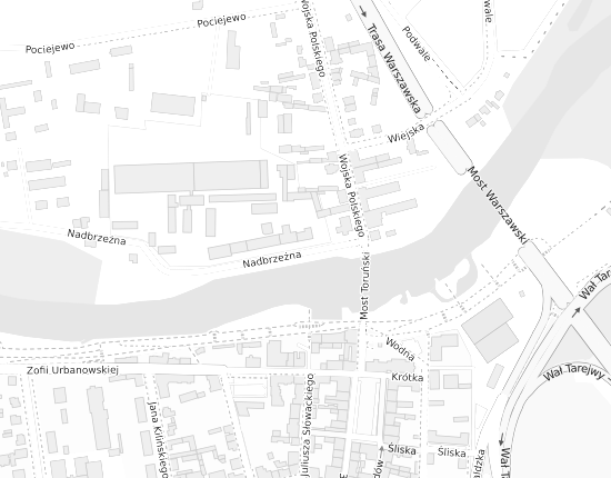 Mapa z adresem organizacji