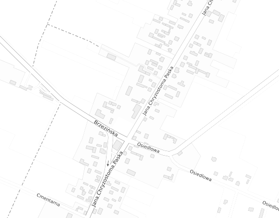 Mapa z adresem organizacji