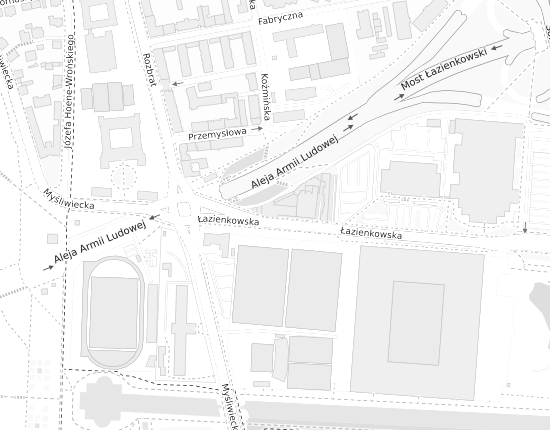 Mapa z adresem organizacji