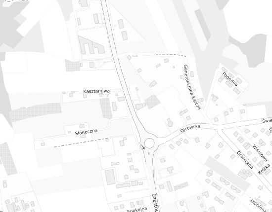 Mapa z adresem organizacji