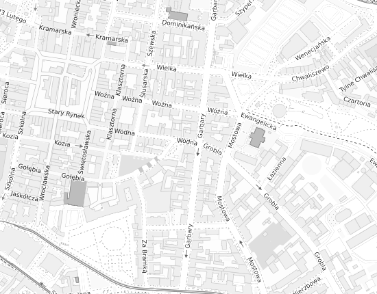Mapa z adresem organizacji