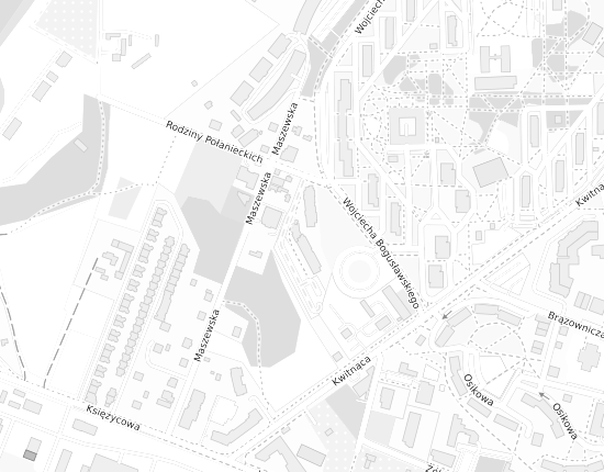 Mapa z adresem organizacji