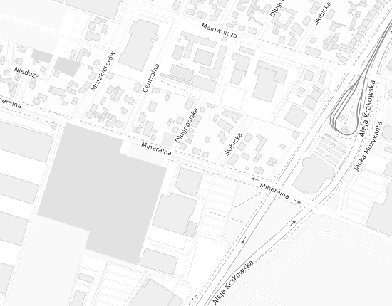 Mapa z adresem organizacji