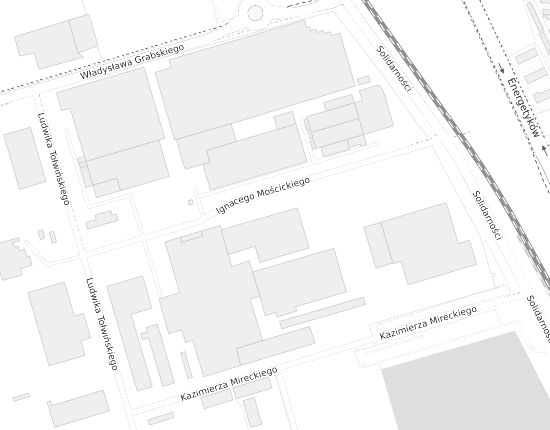Mapa z adresem organizacji