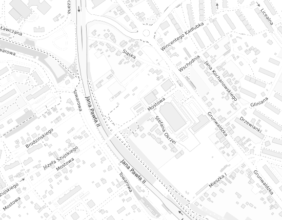 Mapa z adresem organizacji