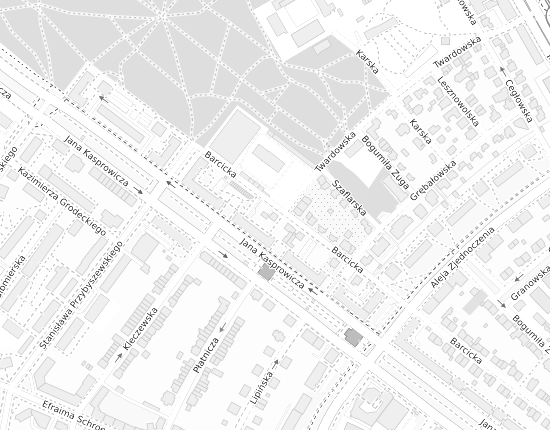 Mapa z adresem organizacji