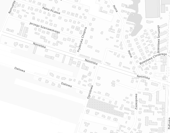 Mapa z adresem organizacji