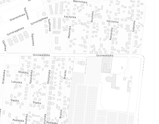 Mapa z adresem organizacji