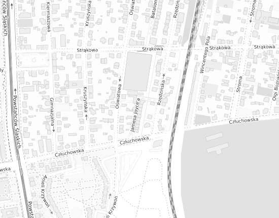 Mapa z adresem organizacji