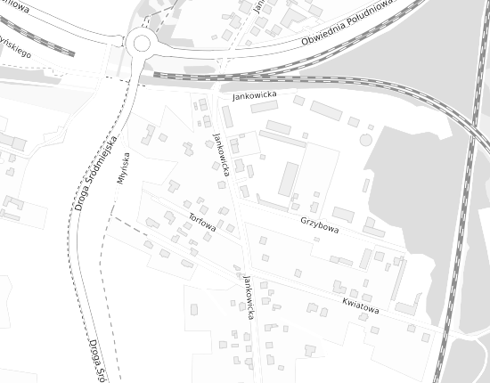 Mapa z adresem organizacji