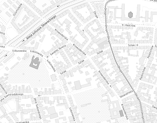 Mapa z adresem organizacji
