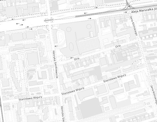 Mapa z adresem organizacji