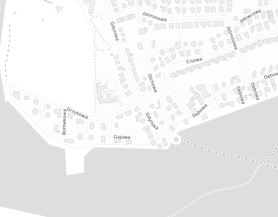 Mapa z adresem organizacji