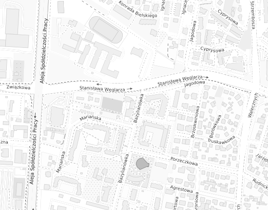 Mapa z adresem organizacji