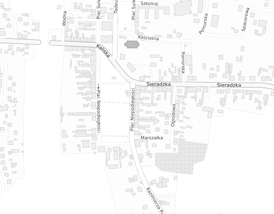 Mapa z adresem organizacji