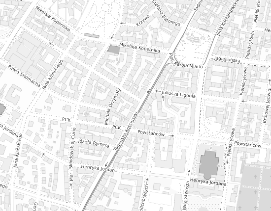 Mapa z adresem organizacji