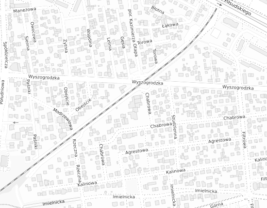 Mapa z adresem organizacji