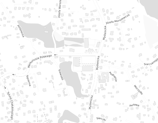 Mapa z adresem organizacji