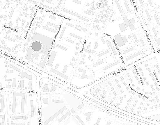 Mapa z adresem organizacji