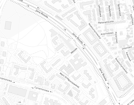 Mapa z adresem organizacji