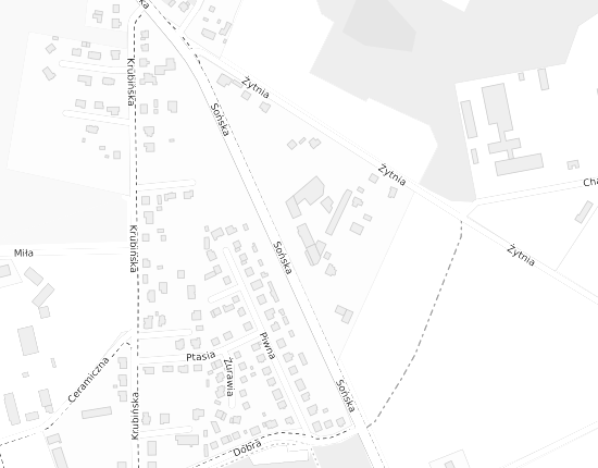Mapa z adresem organizacji