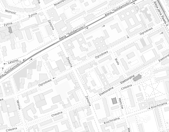 Mapa z adresem organizacji