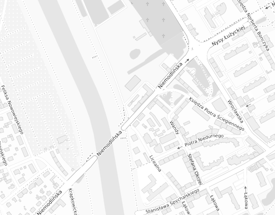 Mapa z adresem organizacji