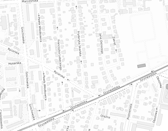 Mapa z adresem organizacji
