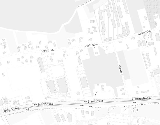 Mapa z adresem organizacji