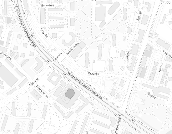 Mapa z adresem organizacji