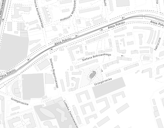 Mapa z adresem organizacji