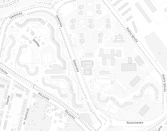 Mapa z adresem organizacji