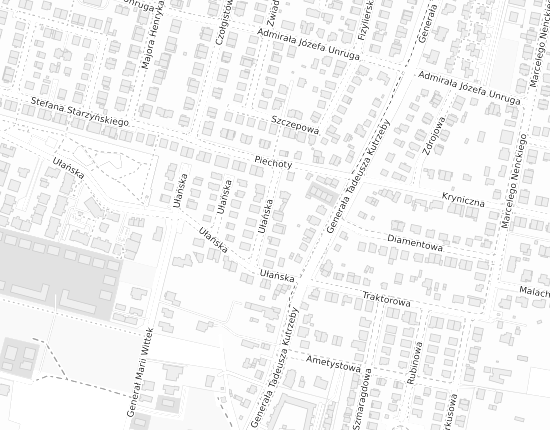 Mapa z adresem organizacji