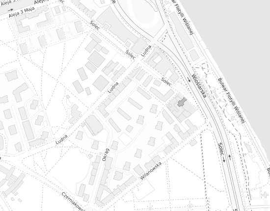 Mapa z adresem organizacji