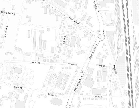 Mapa z adresem organizacji