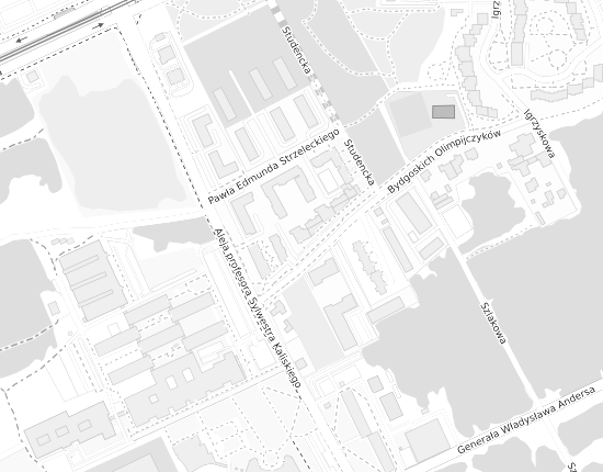 Mapa z adresem organizacji
