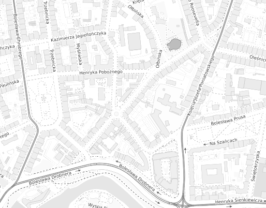 Mapa z adresem organizacji