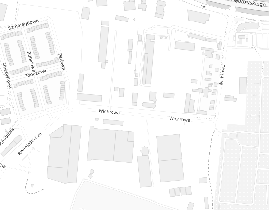 Mapa z adresem organizacji