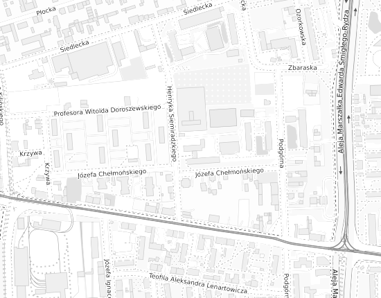 Mapa z adresem organizacji