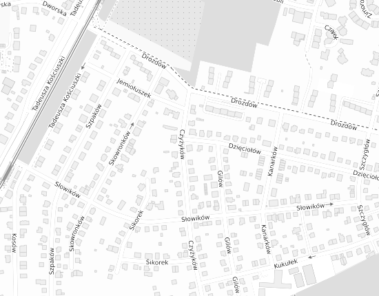 Mapa z adresem organizacji