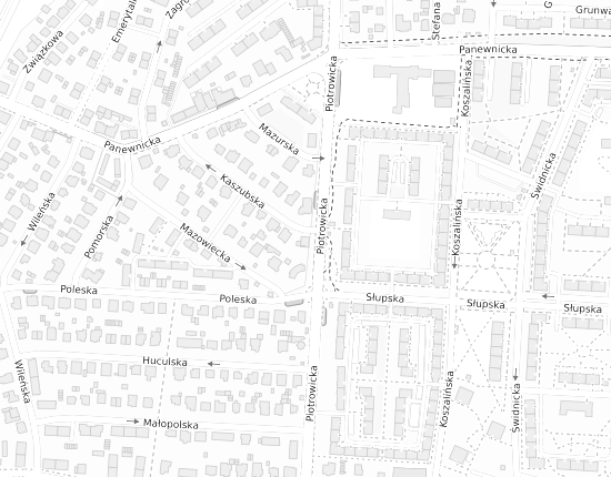 Mapa z adresem organizacji
