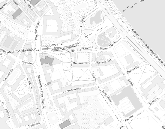 Mapa z adresem organizacji