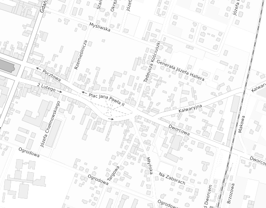 Mapa z adresem organizacji