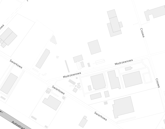 Mapa z adresem organizacji