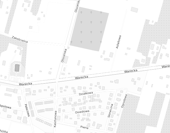 Mapa z adresem organizacji