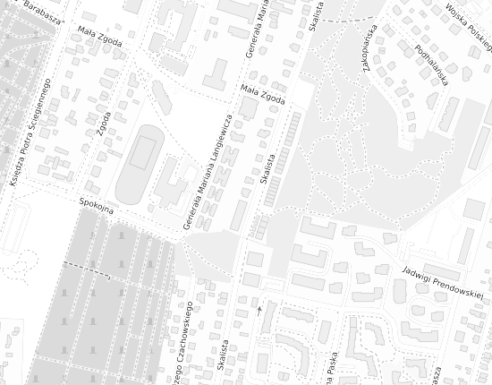 Mapa z adresem organizacji